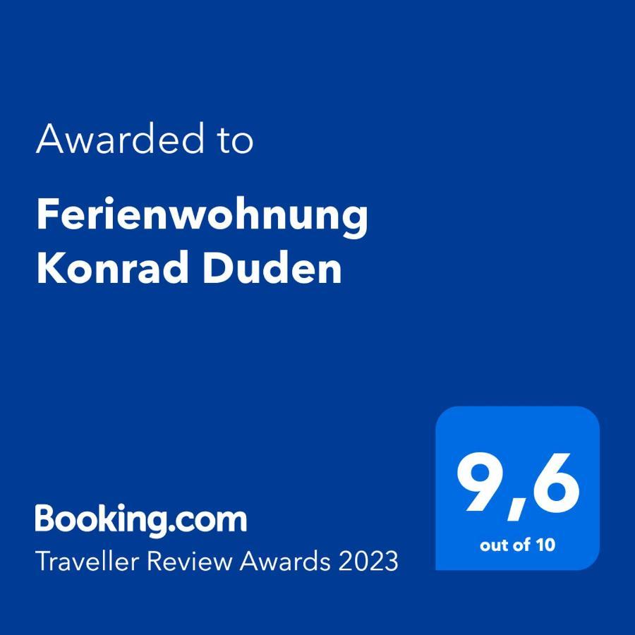 Ferienwohnung Konrad Duden 韦塞尔 外观 照片
