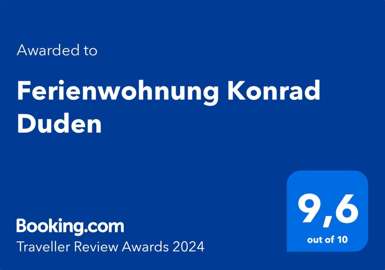 Ferienwohnung Konrad Duden 韦塞尔 外观 照片